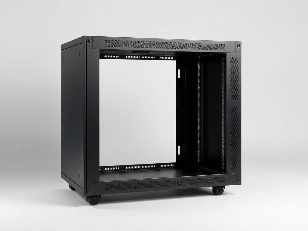 9U 27U and 42U network server racks with cable management for IT rooms