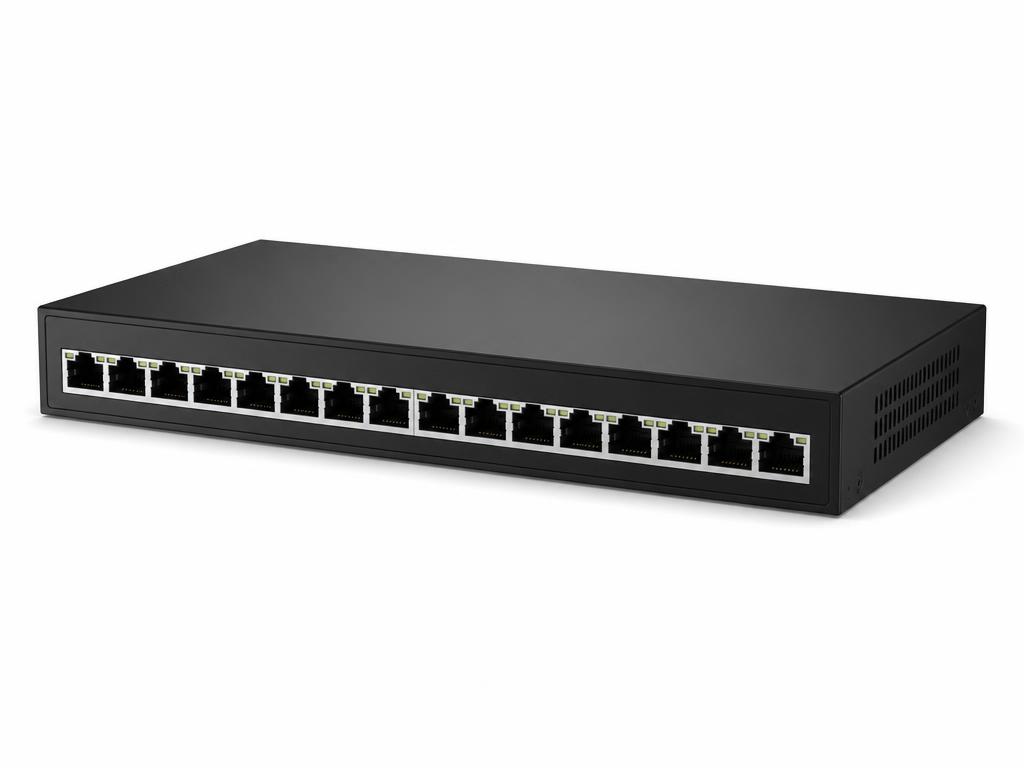 Ruijie 16 port PoE smart managed switch with cloud management